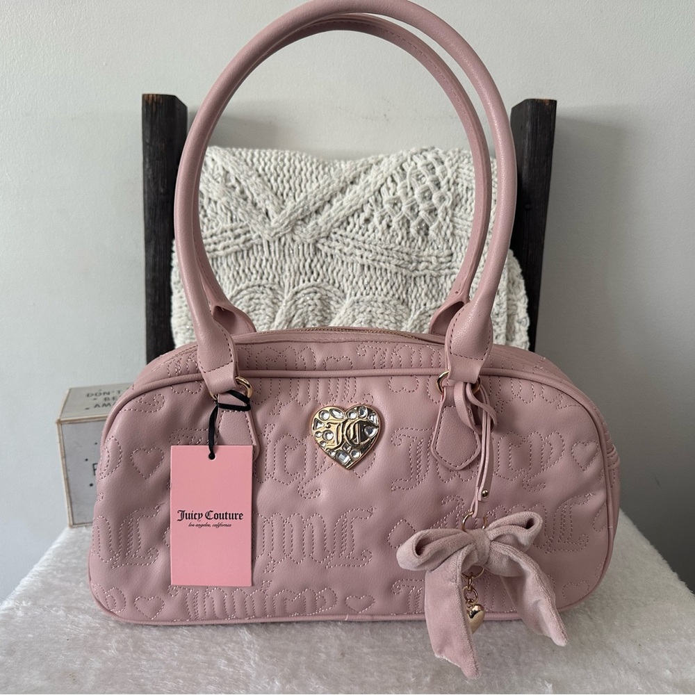 NWT Juicy Couture "Lovely Girl" Satchel - Picture 3 of 6